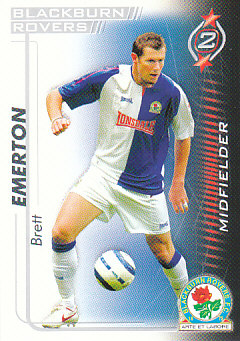 Brett Emerton Blackburn Rovers 2005/06 Shoot Out #63